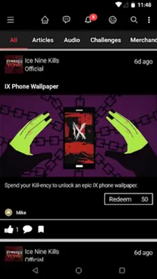 Ice Nine Kills android App screenshot 0